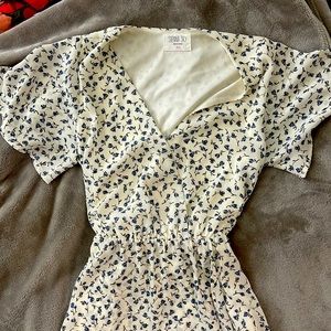 Sienna Sky Floral Print Wrap Dress Size XS